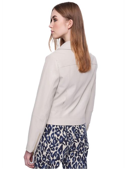 GAUDÌ JEANS Faux Leather Biker Jacket GAUDI JEANS | 521BD380022212